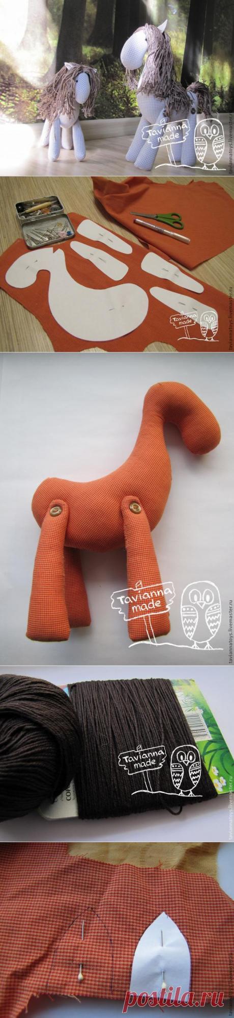 МК Лошадки к Новому 2014 году - Ярмарка Мастеров - ручная работа, handmade