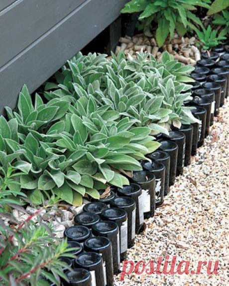 9 творческие идеи для DIY сад границ