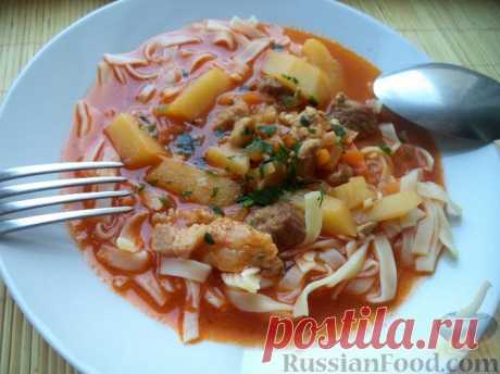 Рецепт: Лагман на RussianFood.com