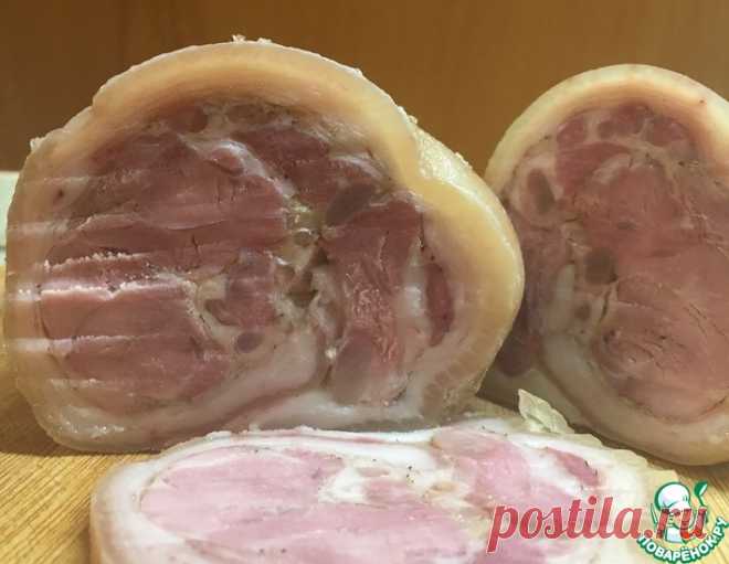 Рулет из рульки – кулинарный рецепт