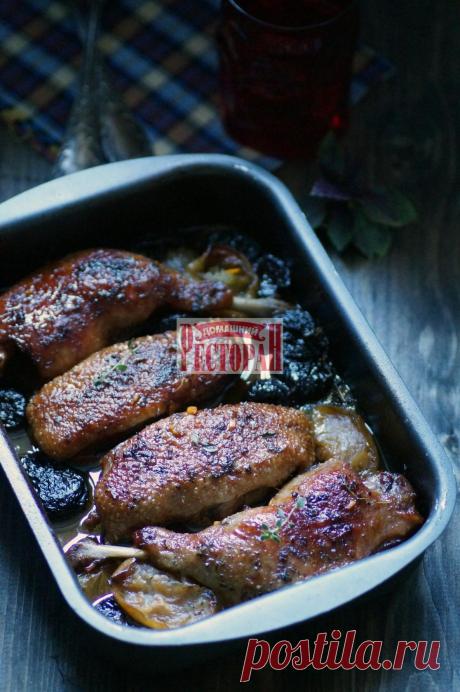 Утка томленая в вине