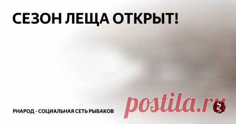 СЕЗОН ЛЕЩА ОТКРЫТ! Вчера сидя на работе думал наверное надо поискать лёд, но погода шепчет едь на большую воду, на Обь в поисках щуки, и сегодня погодка дала это сделать и мы с другом с самого утра гуляли по берегу пешком, купали воблеры, колебалки и вертушки...
