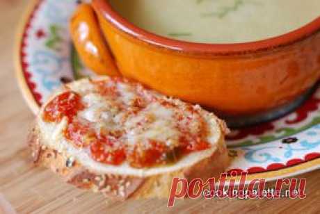 Тосты с томатным джемом и сыром - Cooking Palette » Cooking Palette