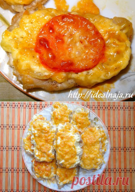 Мясо по-французски в духовке