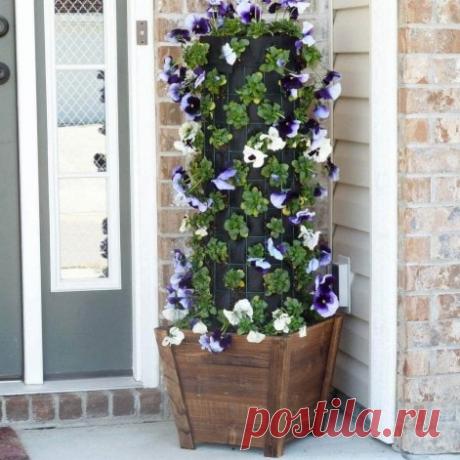 17 цветочных башен, которые можно сделать за выходные