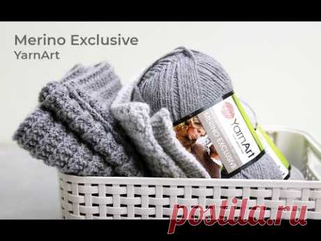 Полушерсть. Пряжа Merino Exclusive YarnArt