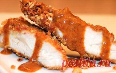 Куриное филе в орехах / TVCook: пошаговые кулинарные рецепты c