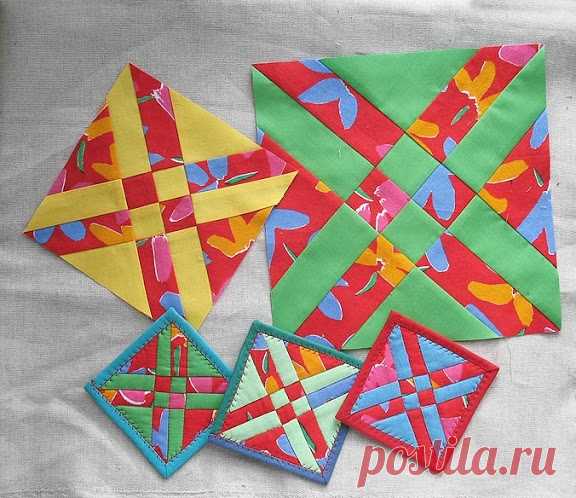 Шьём быстро незамысловатый блок. МК.