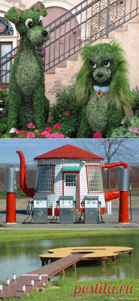 Необычные сооружения и конструкции. Фотоподборка.