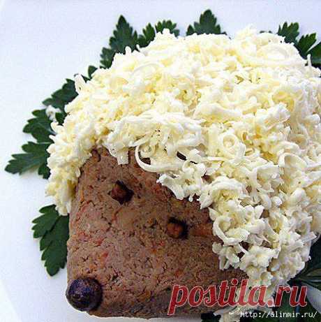 Салат &quot;Ёжик&quot;. Такой миленький!