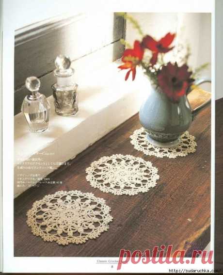 &quot;Ondori. Classic Crochet Lace&quot;.Японский журнал по вязанию крючком.