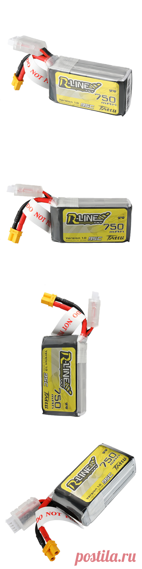 tattu r-line 1.0 11.1v 750mah 95c 3s lipo battery xt30 plug for eachine lizard95 fpv racer Sale - Banggood.com