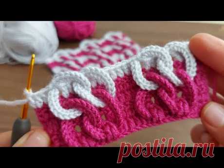 Super Easy Crochet Knitting - Tığ İşi Örgü Modeline Bayılacaksınız