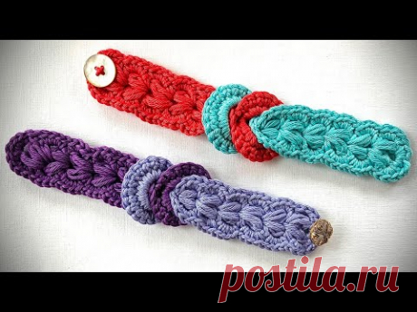 Schnelles ARMBAND #häkeln #petraperle #haekelanleitung #haken #diy #crochet #handmade #crocheting