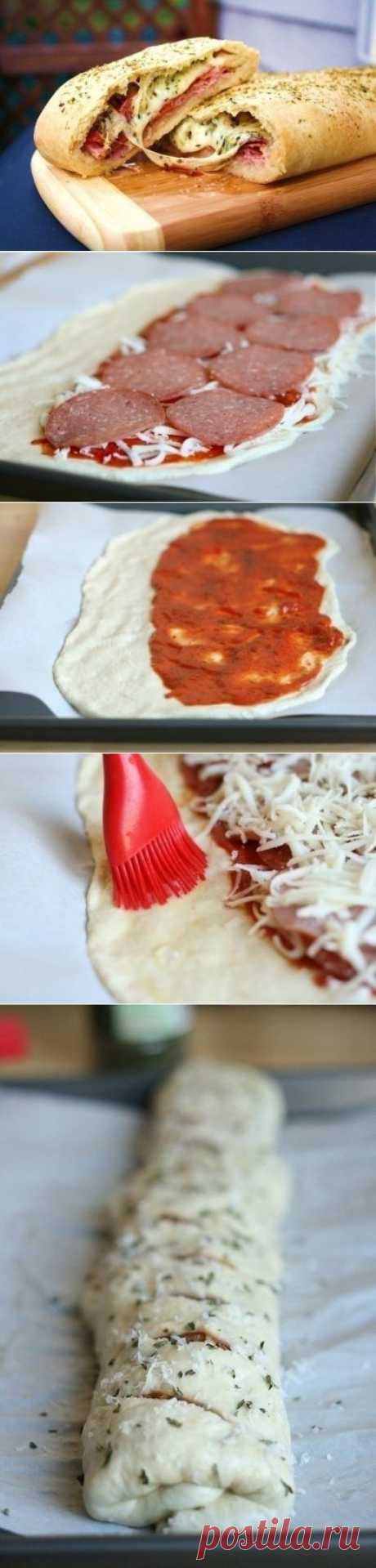 Стромболи (пицца-рулет)