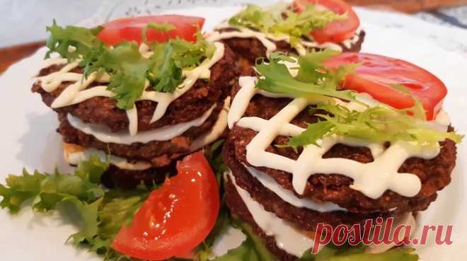 Печеночные мини-тортики: вкусно, быстро и красиво