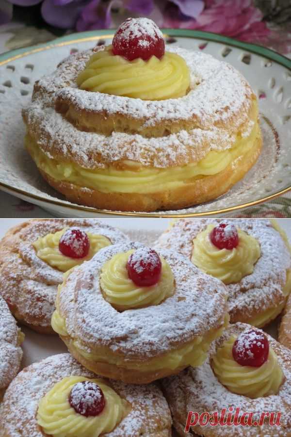 Меню недели - zeppole di San Giuseppe / зепполе ди Сан Джузеппе