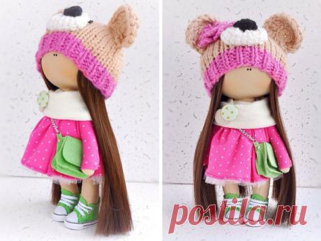 Tilda doll Interior doll Cloth doll Fabric by AnnKirillartPlace
