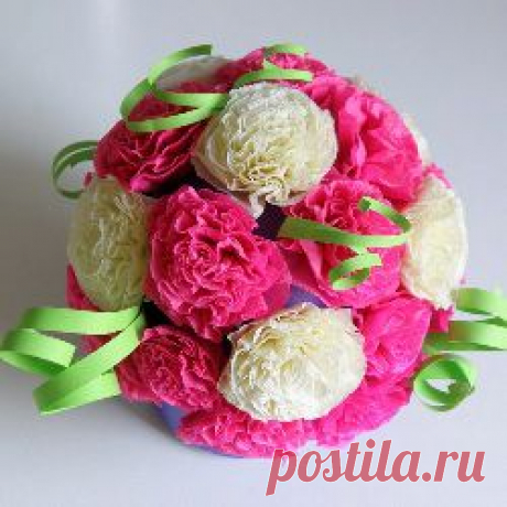 Как делать гофрированные цветы