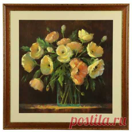 Постер&quot;Цветы в стеклянном вазоне&quot;60*60
В наличии. Москва МО - доставка 2-3 дня