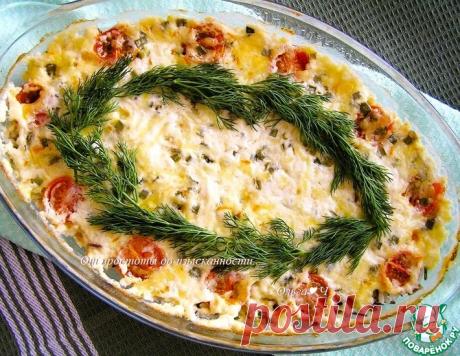 Кассероль с форелью и рисом – кулинарный рецепт