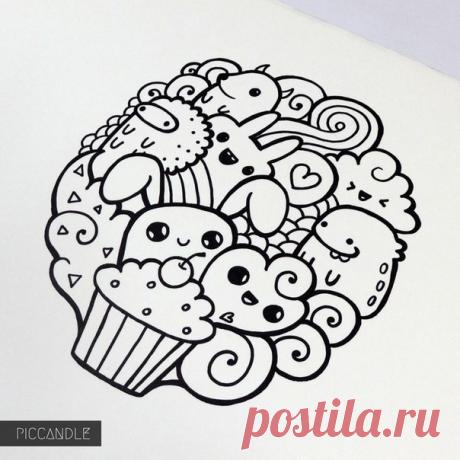 Черно- белые картинки (Распечатки)