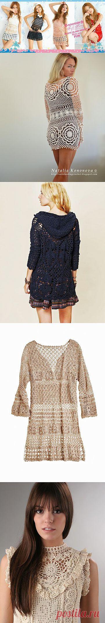 Выдающийся крючком: Вязание крючком Туника