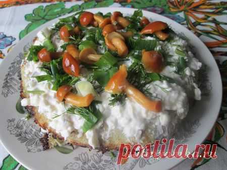 Закусочный пирог из драников | Четыре вкуса