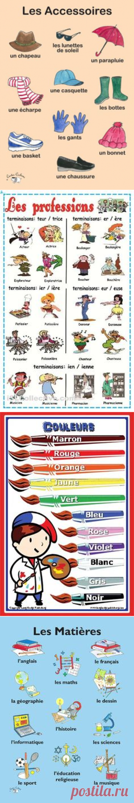 (1) Poster (A3) - Les Accessoires