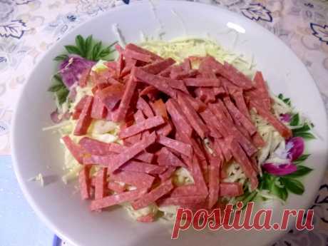 Салат "В два счёта". Яркий вкус и простота - вот залог успеха этого рецепта! | Бабушка в теме | Яндекс Дзен
