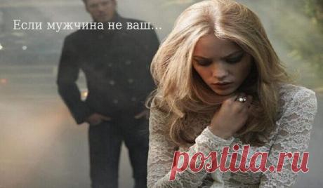 Замечательное стихотворение: «Если мужчина не ваш…»
