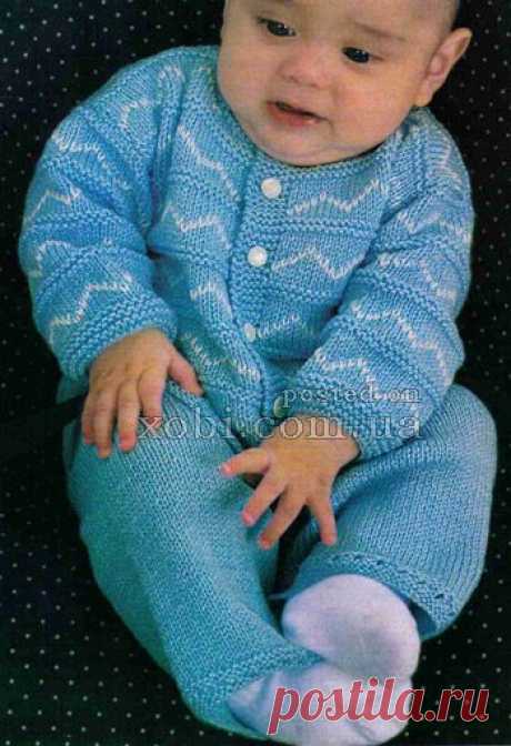 Детские комплекты и костюмы вязаные крючком и спицами » Страница 9