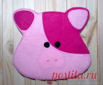 Шьем прихватку свинку – Ярмарка Мастеров
