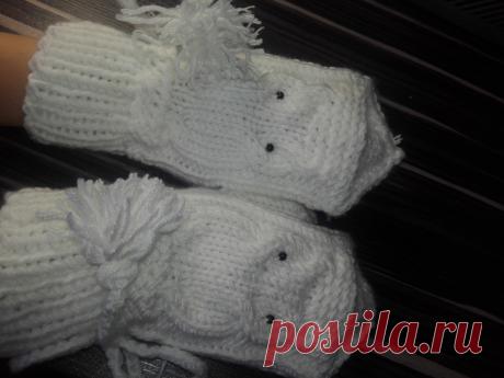 Рукавички &quot;Совушки&quot;