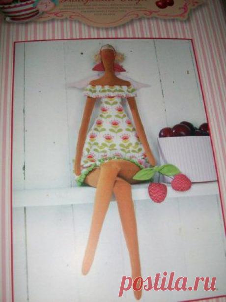 Платье для тильда Fruitgarden angel: выкройка для кройки и шитья