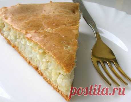 ЯЙЦОВО-РИСОВЫЙ ПИРОГ