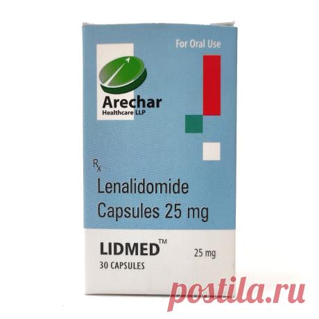 Lenalidomide is an anti-cancer composition sold as capsules of varied strengths (10mg &amp; 25mg). It is usually prescribed to treat patients with multiple myeloma and myelodysplastic syndromes. It is marketed under the trade name Lidmed. The lenalidomide price has side effects like dry mouth, constipation, dry skin, dizziness, and nausea.