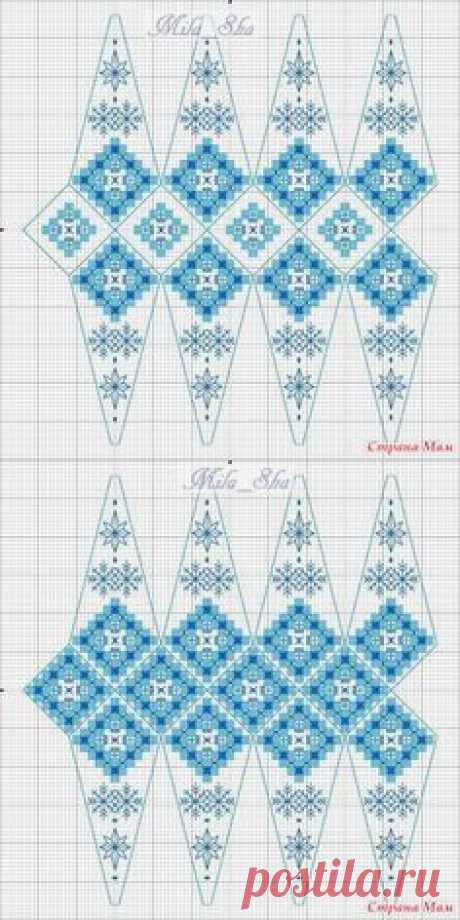 Schemes for icicles - Biskornyu and other "Krivul'ko" - Country Mom