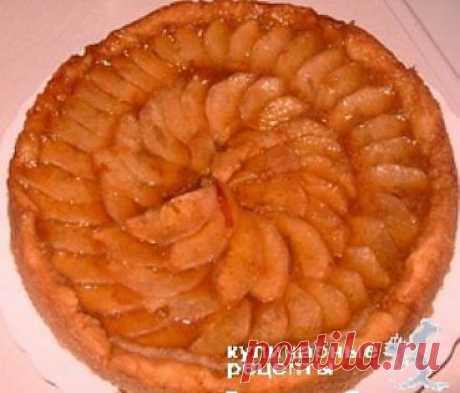 Миндальный пирог с грушами. Роскошный пирог!.