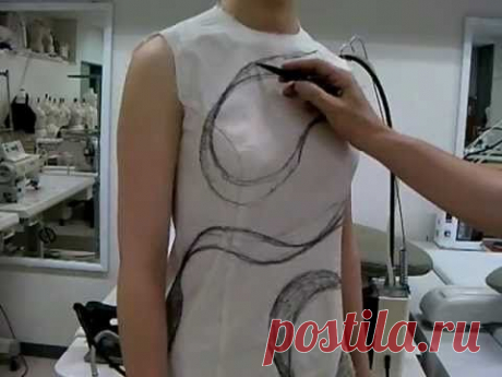TR Cutting School -The Ribbon Dress - YouTube