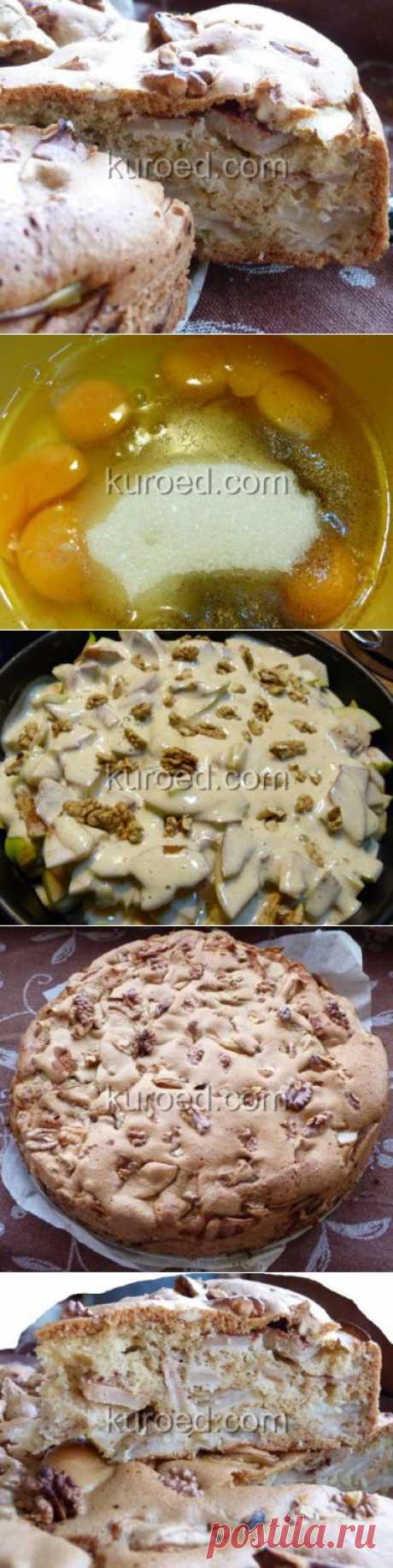 РЕЦЕПТЫ | Яблочный пирог с орехами