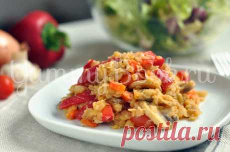 Чечевица с овощами - пошаговый рецепт с фото