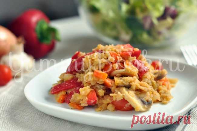 Чечевица с овощами - пошаговый рецепт с фото