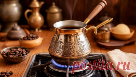 Варите кофе в турке... Никогда не делайте эту ошибку (она главная) | Готовим с Калниной Натальей | Дзен
