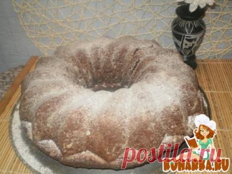 Рецепт: Шоколадно-кабачковый кекс