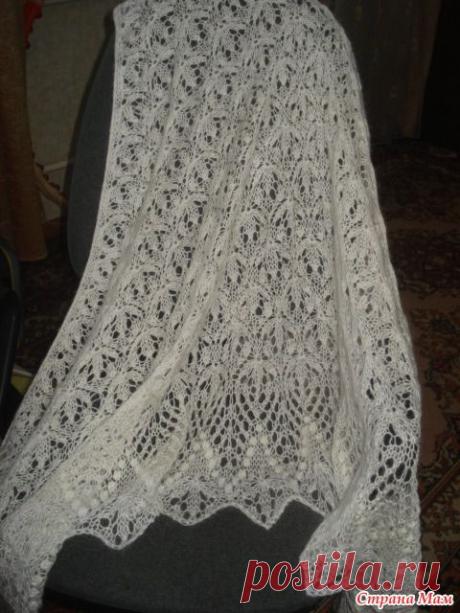 Шаль «Цветочное эхо» | САМОБРАНОЧКА - сайт для рукодельниц, мастериц