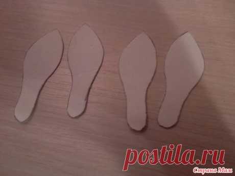 МК по вязаной обуви для кукол любого формата. - Гардероб для куклы - Страна Мам