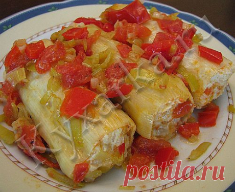 Кухарка: домашняя кухня, видео, кулинария, рецепты, советы, фото| Лук-порей, фаршированный курицей