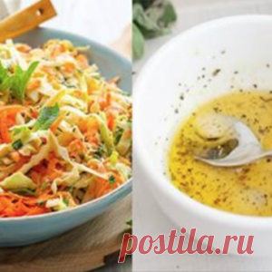 3 великолепные заправки для капустного салата