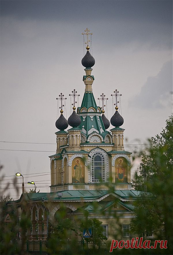 Храм иконы Божией Матери «Всех скорбящих Радость» . Володарский